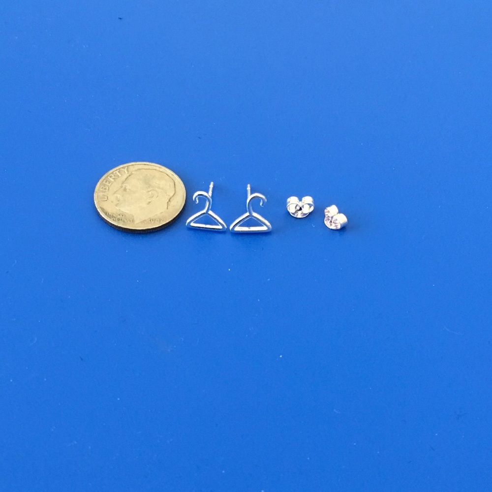 Teeny tiny hanger earrings RESTOCKED - Picture 5 of 5